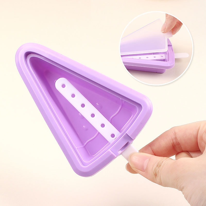 Silicone Popsicle Mold Set Multi-Shape Ice Cream Maker for Homemade Frozen Treats