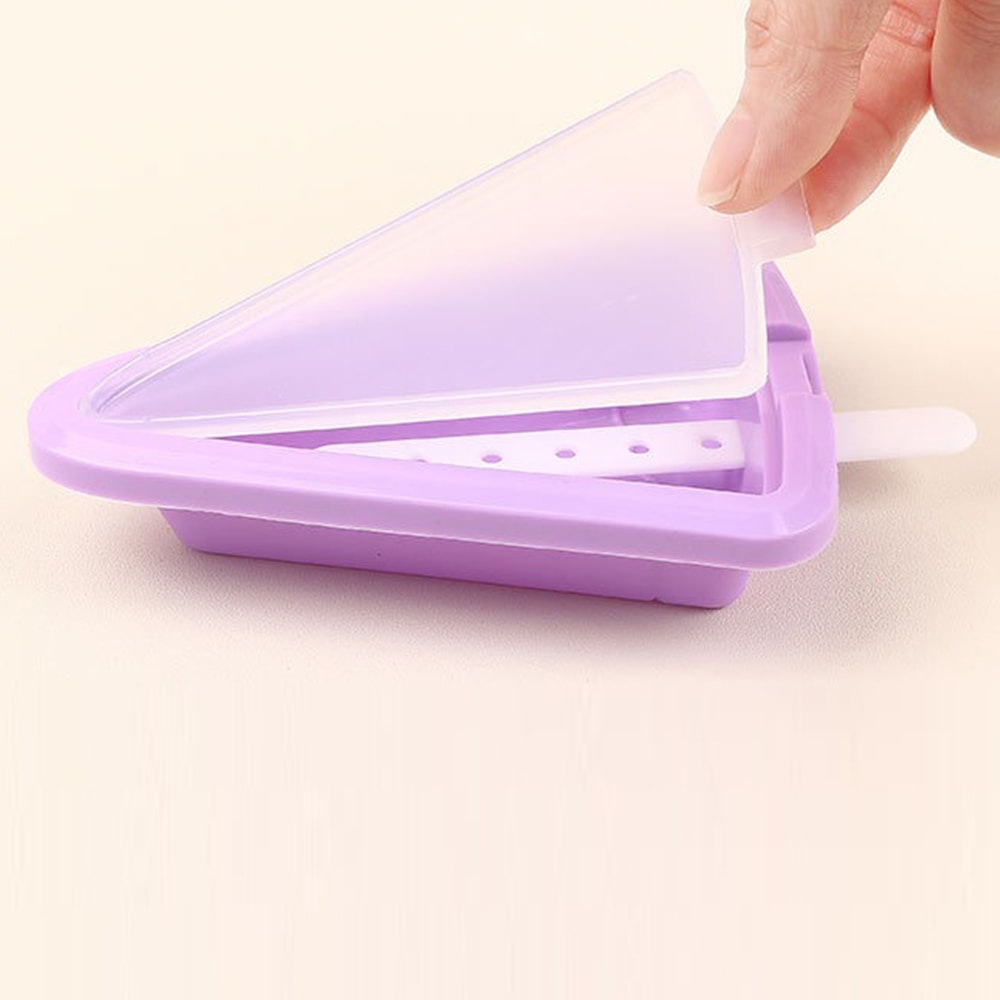 Silicone Popsicle Mold Set Multi-Shape Ice Cream Maker for Homemade Frozen Treats