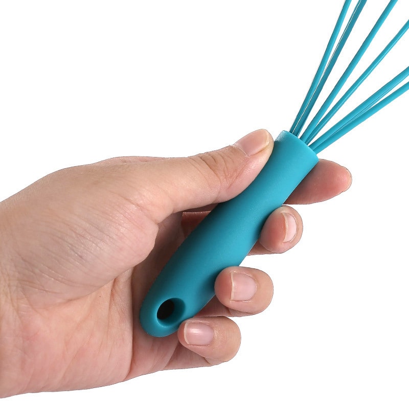 Kids Mini Silicone Whisk Manual Egg Beater For Baking And Mixing 2