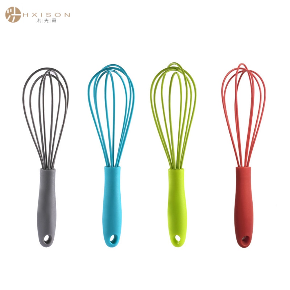 Kids Mini Silicone Whisk Manual Egg Beater For Baking And Mixing 4