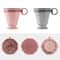 Collapsible Travel Cup With Lid Portable Folding Coffee And Mouthwash Cup 1