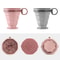 Collapsible Travel Cup With Lid Portable Folding Coffee And Mouthwash Cup 1