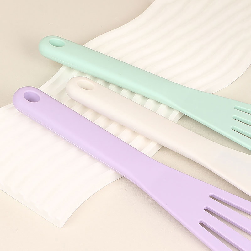 Silicone Fish Spatula With Drain Slots For Nonstick Cookware 4