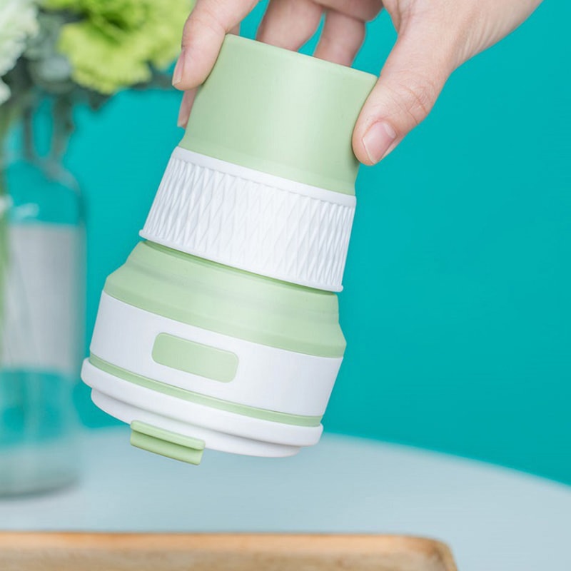 Collapsible Travel Cup Silicone Folding Cup for Camping Coffee and Daily Carry