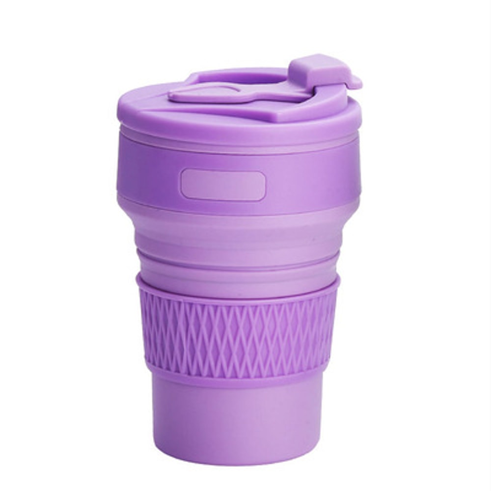 Collapsible Travel Cup Silicone Folding Cup for Camping Coffee and Daily Carry