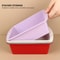 Easy Release Silicone Cake Pan Square Baking Pan for Cakes Brownies and DIY Desserts