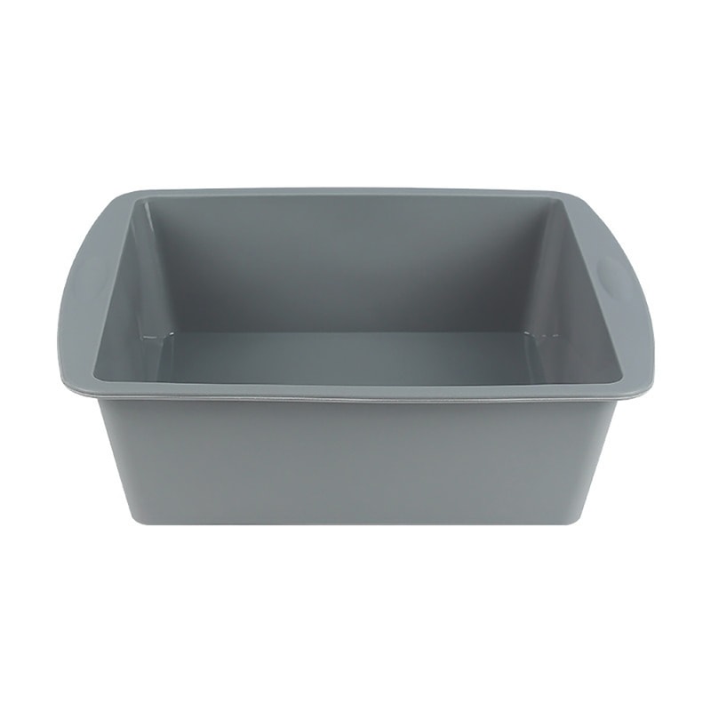Easy Release Silicone Cake Pan Square Baking Pan for Cakes Brownies and DIY Desserts