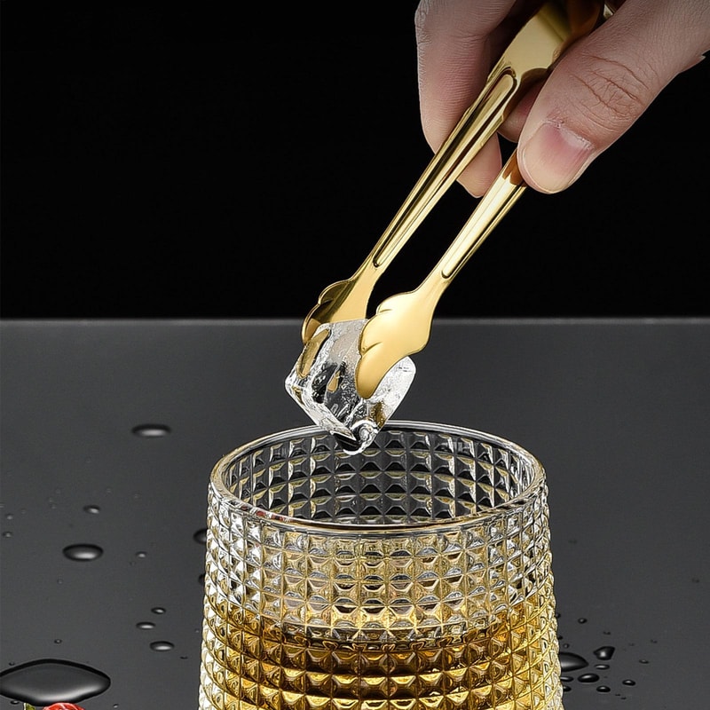 Stainless Steel Mini Serving Tongs for Sugar Ice & Appetizers