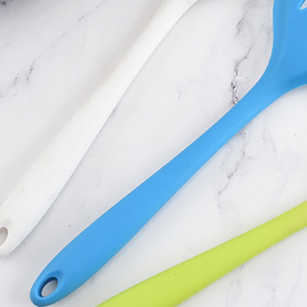 Heat Resistant Silicone Spatula Turner for Pancakes, Steak and Nonstick Cooking