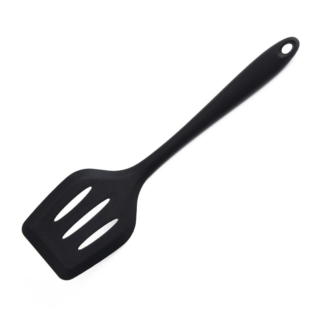 Heat Resistant Silicone Spatula Turner for Pancakes, Steak and Nonstick Cooking