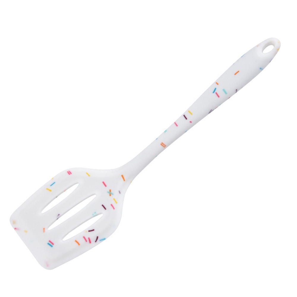 Heat Resistant Silicone Spatula Turner for Pancakes, Steak and Nonstick Cooking