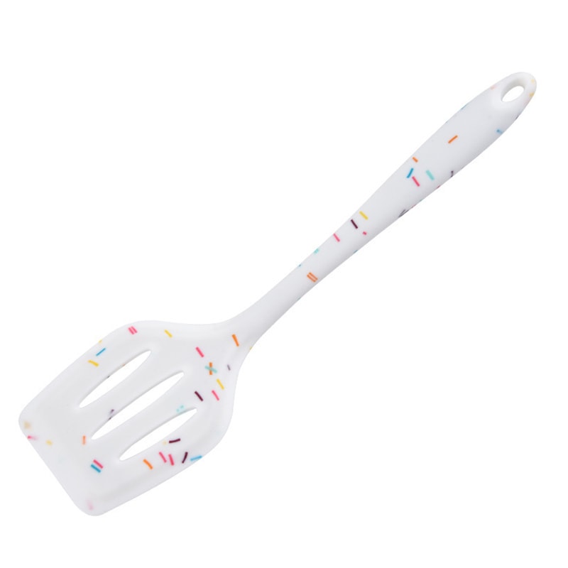 Heat Resistant Silicone Spatula Turner for Pancakes, Steak and Nonstick Cooking