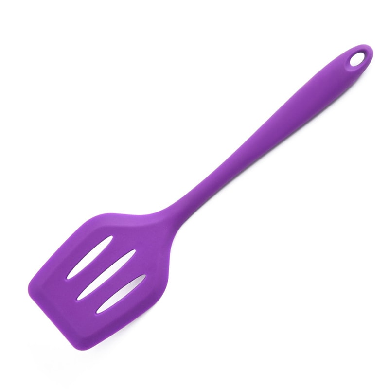 Heat Resistant Silicone Spatula Turner for Pancakes, Steak and Nonstick Cooking