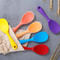 Heat Resistant Silicone Cooking Spoon For Nonstick Cookware And Rice Serving 0