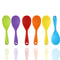 Heat Resistant Silicone Cooking Spoon For Nonstick Cookware And Rice Serving 1