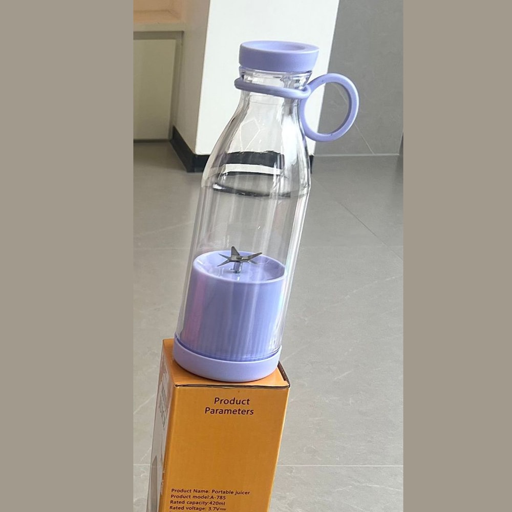 FreshBlend Portable Blender Bottle USB Rechargeable Personal Smoothie Blender