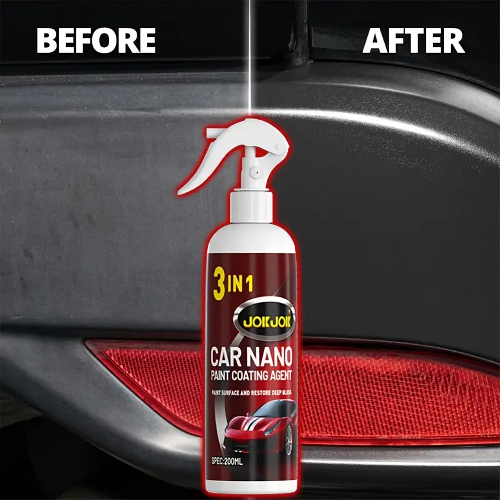 Ceramic Coating Spray for Cars Hydrophobic Paint and Trim Restorer