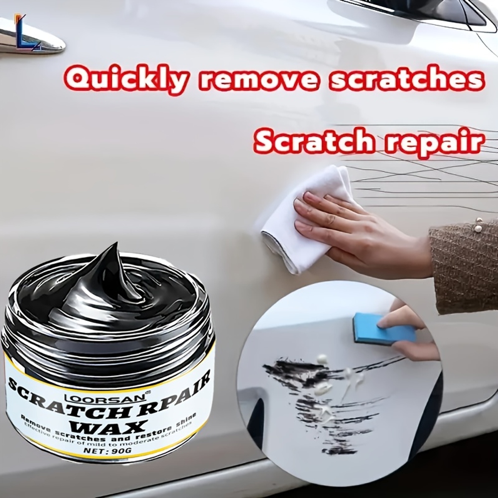 Car Scratch Remover Wax For Paint And Plastic Trim 4