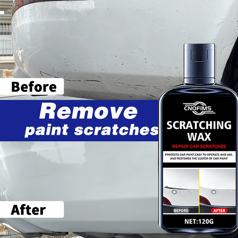 Nano Car Scratch Remover Wax for Light Scratches Swirls and Paint Shine Protection