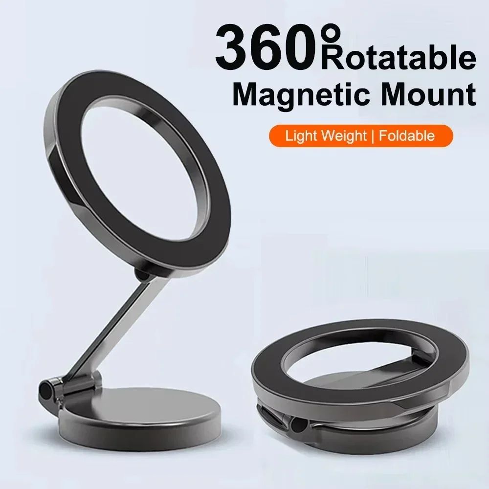 Strong Magnetic Car Phone Holder Swivel Adjustable Magsafe Mount 0