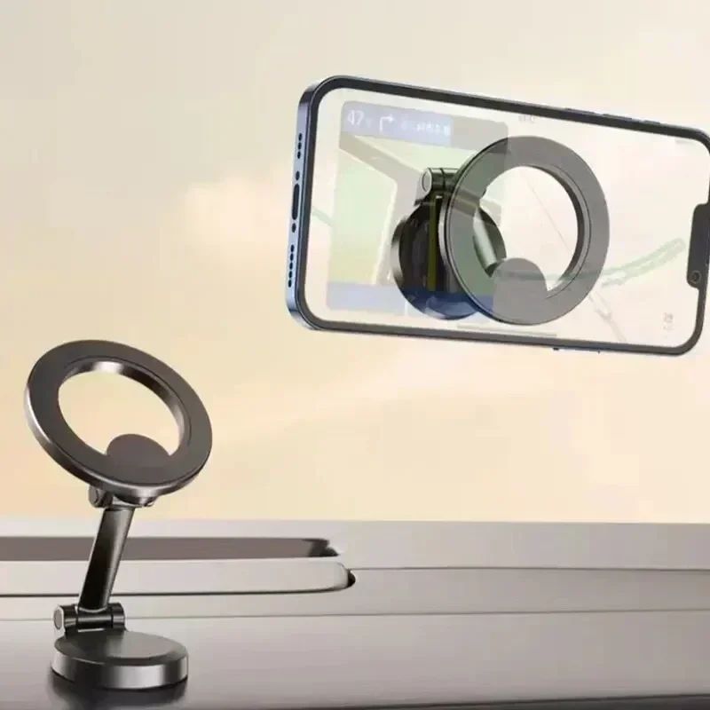 Strong Magnetic Car Phone Holder Swivel Adjustable Magsafe Mount 2