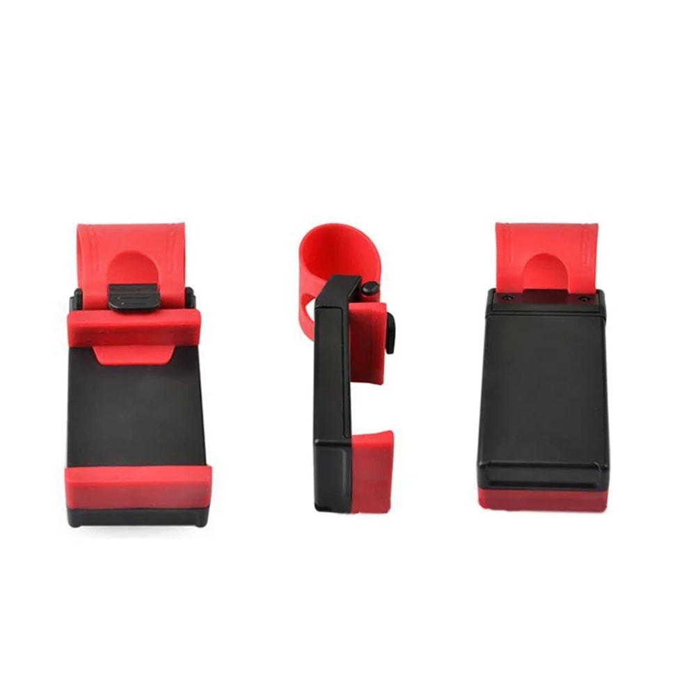 Car Steering Wheel Phone Holder Mount Clip For Bike GPS Navigation 1