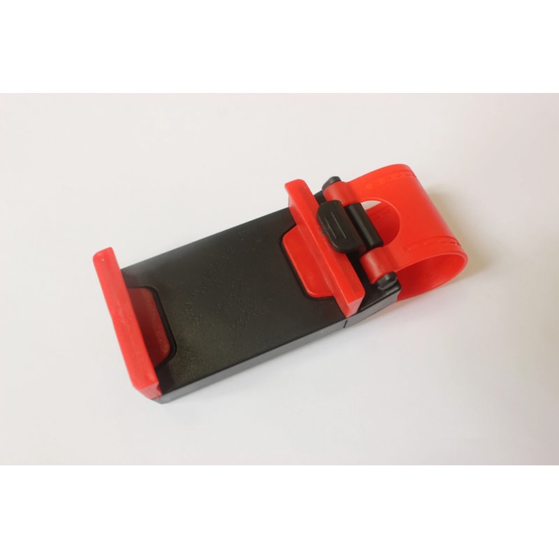 Car Steering Wheel Phone Holder Mount Clip For Bike GPS Navigation 7