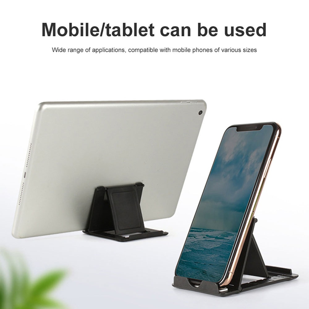 Portable Adjustable Universal Folding Phone & Tablet Stand Creative Plastic Holder