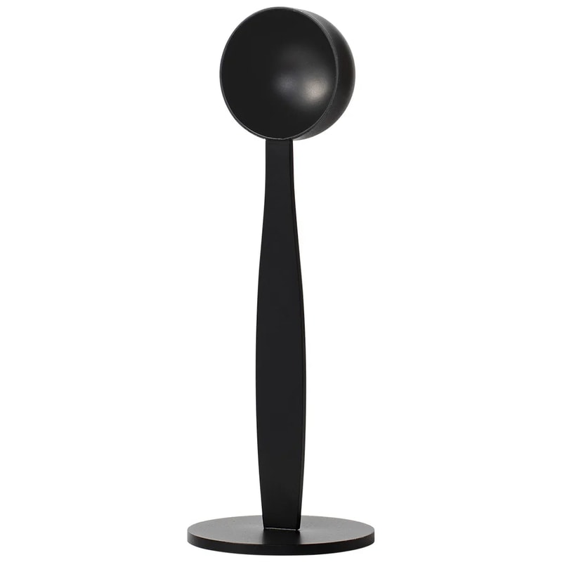 Coffee Scoop Stainless Steel Measuring Spoon with Pressed Bottom for Coffee Grinding & Pressing