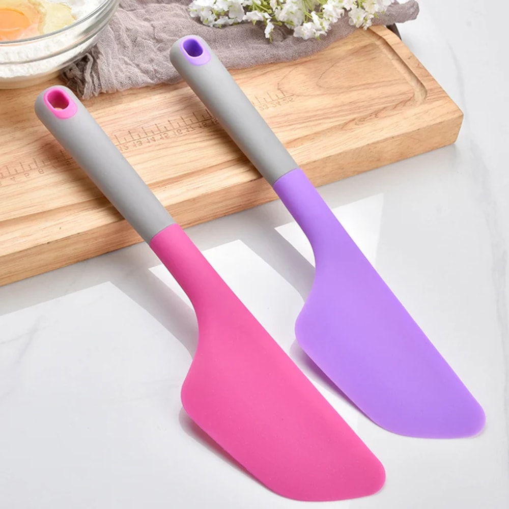 Premium Heat Resistant Silicone Baking Spatula Non Stick Butter Pastry Scraper For Easy Cookie And 2
