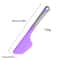 Premium Heat Resistant Silicone Baking Spatula Non Stick Butter Pastry Scraper For Easy Cookie And 7