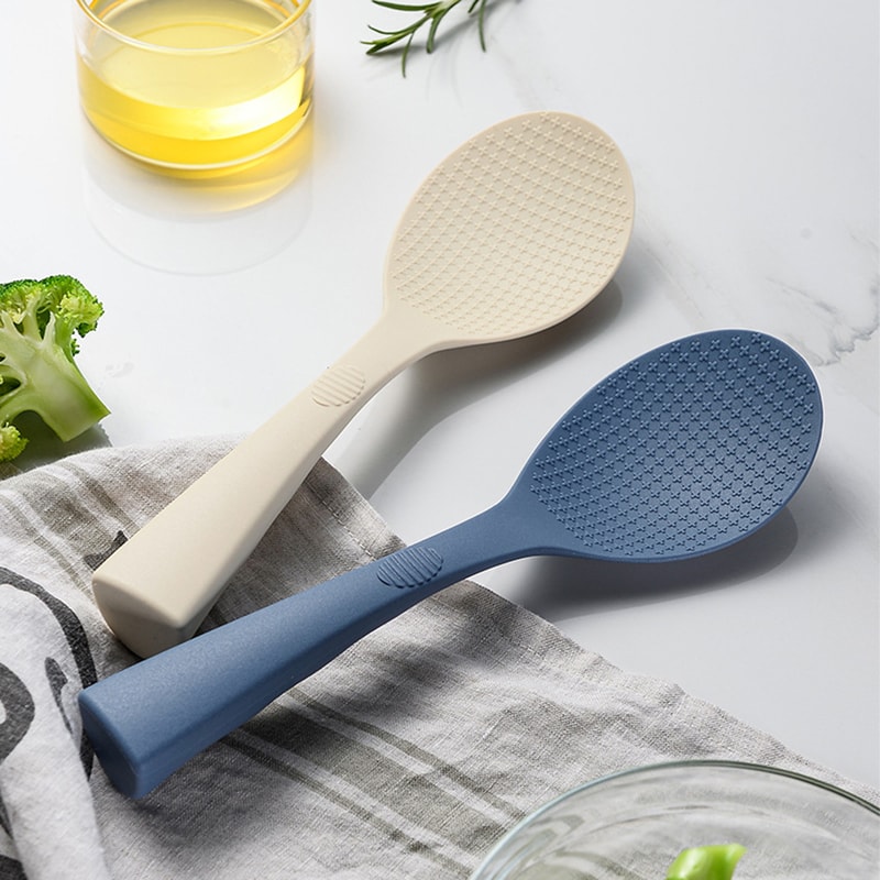 Professional NonStick Silicone Rice Spoon Paddle Durable Rice Scooper And Spatula For Cooking Serv 7