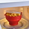 Microwave Popcorn Bowl Silicone DIY Popcorn Maker With Lid Fruit Dish Chips Bucket High Quality Kit 1