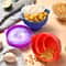 Microwave Popcorn Bowl Silicone DIY Popcorn Maker With Lid Fruit Dish Chips Bucket High Quality Kit 3