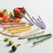 1Pc Creative Silicone Mini Snack Non-Stick Food Tongs Non-slip Heat Resistant BBQ Bread Ice Cube Clip Kitchen Accessories