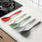 Silicone Mixing Spoon with Non Slip Round Handle Versatile Cooking Utensil for Stirring & Scooping