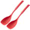 Silicone Mixing Spoon with Non Slip Round Handle Versatile Cooking Utensil for Stirring & Scooping