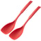 Silicone Mixing Spoon with Non Slip Round Handle Versatile Cooking Utensil for Stirring & Scooping