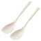 Silicone Mixing Spoon with Non Slip Round Handle Versatile Cooking Utensil for Stirring & Scooping