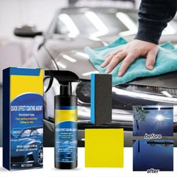 hydrophobic car coating maintenance spray quick dry water repellent car polish