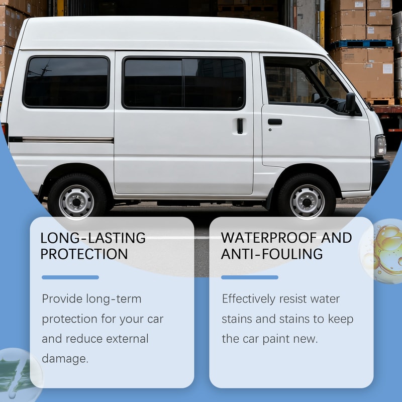 Hydrophobic Car Coating Maintenance Spray Quick Dry Water Repellent Car Polish