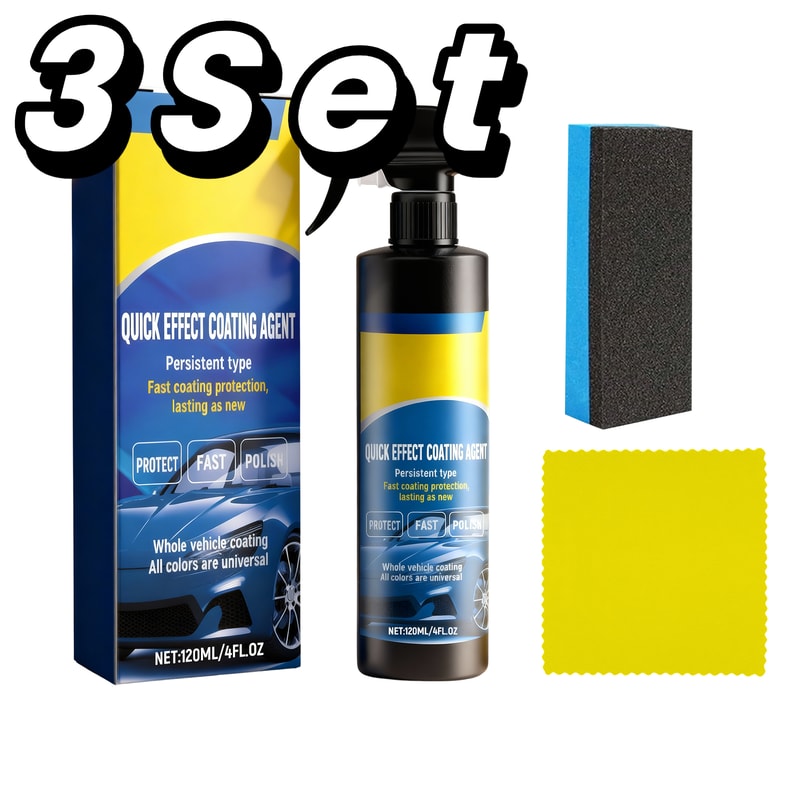Hydrophobic Car Coating Maintenance Spray Quick Dry Water Repellent Car Polish