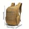 Tactical Molle Backpack Heavy Duty Military Rucksack For Hiking EDC 3