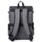 Waterproof PU Leather Mens Laptop Backpack With USB Charging 4