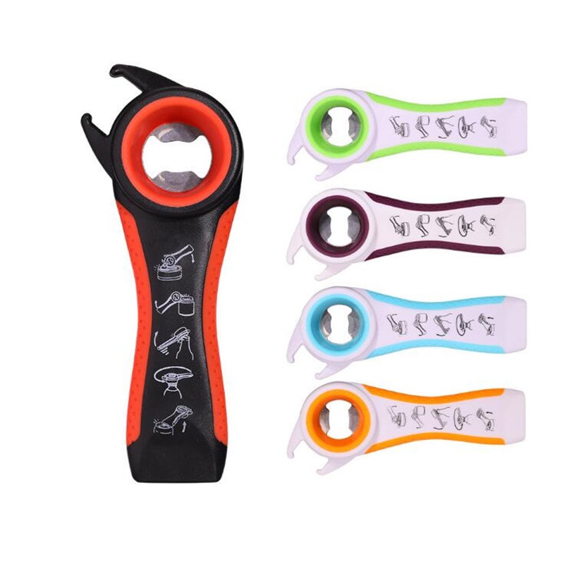 Easy Grip Jar Opener For Weak Hands Multi Function Bottle Opener 2