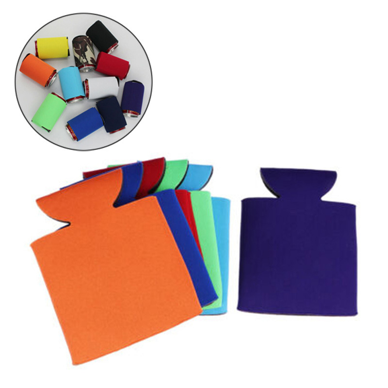 Solid Color Can Cooler Sleeve For Beer Soda And Outdoor Drinks 1