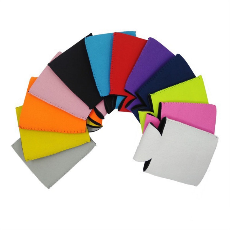 Solid Color Can Cooler Sleeve For Beer Soda And Outdoor Drinks 2