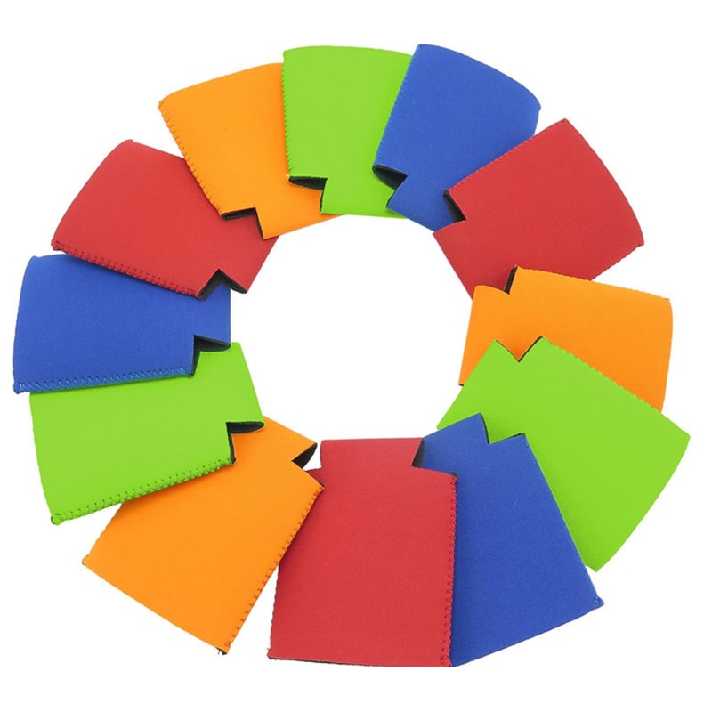 Solid Color Can Cooler Sleeve For Beer Soda And Outdoor Drinks 4