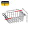 Expandable Over The Sink Dish Rack And Stainless Steel Drain Basket For Fruits Vegetables And Dishe 8