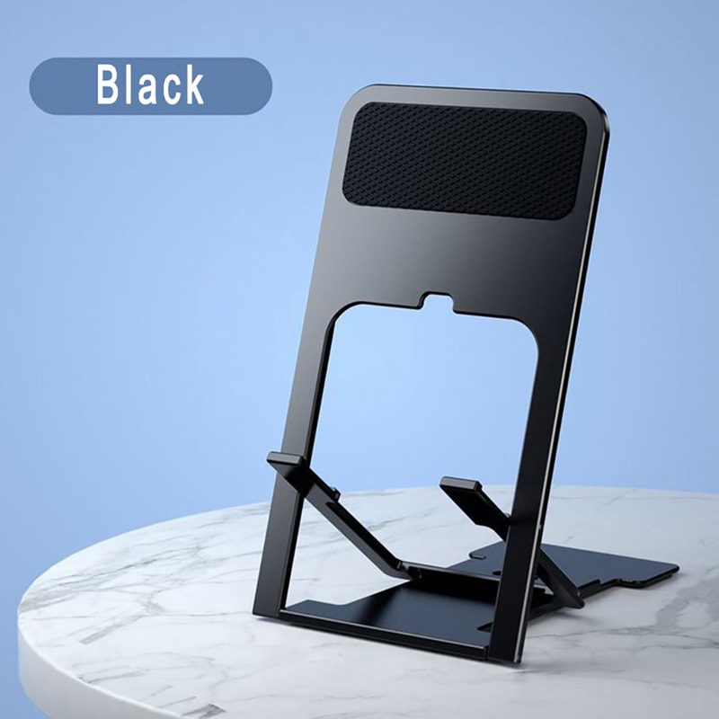 Foldable Phone Stand for Desk Adjustable Tablet and Mobile Holder
